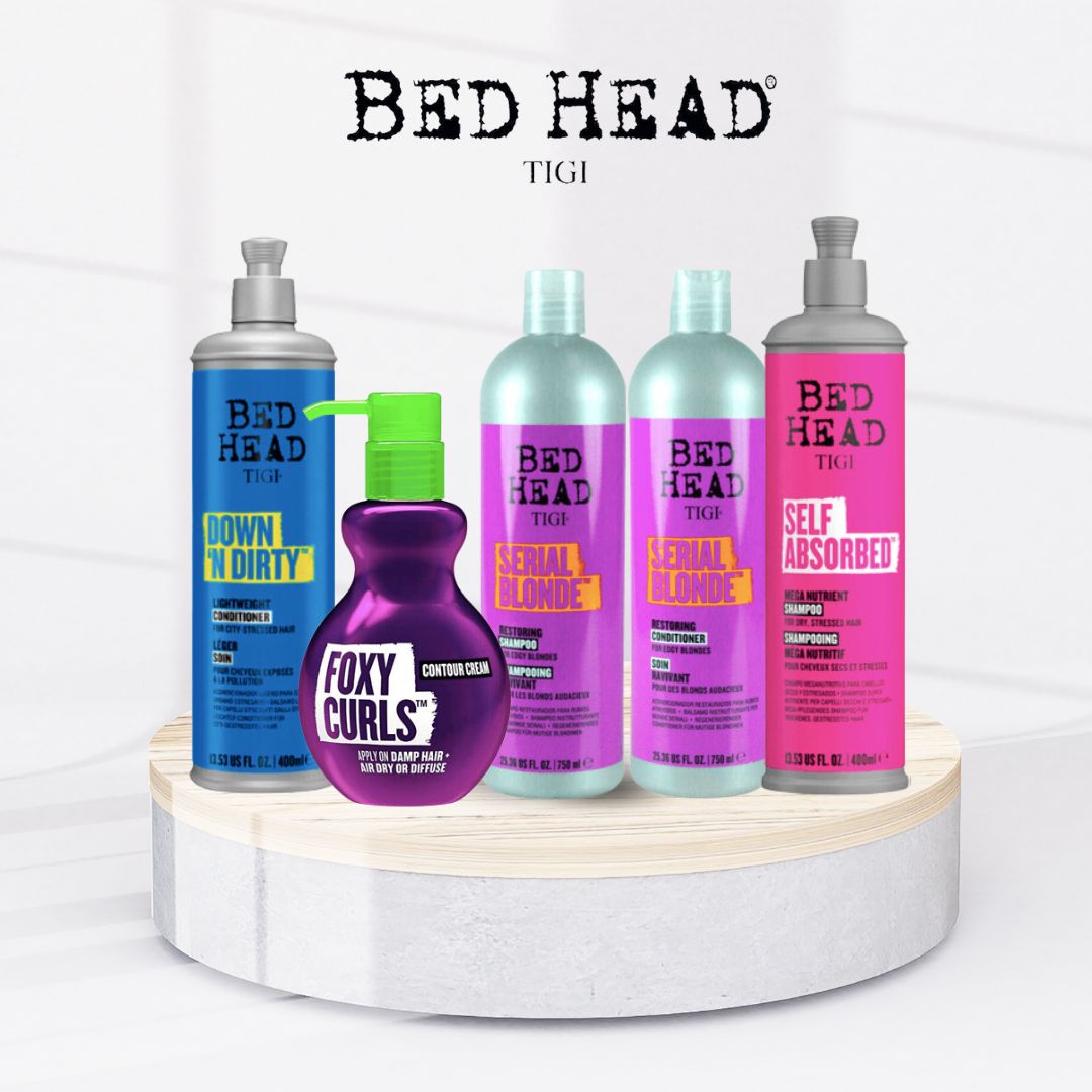 Bed Head Tigi na loja do Studio Dani Amaral